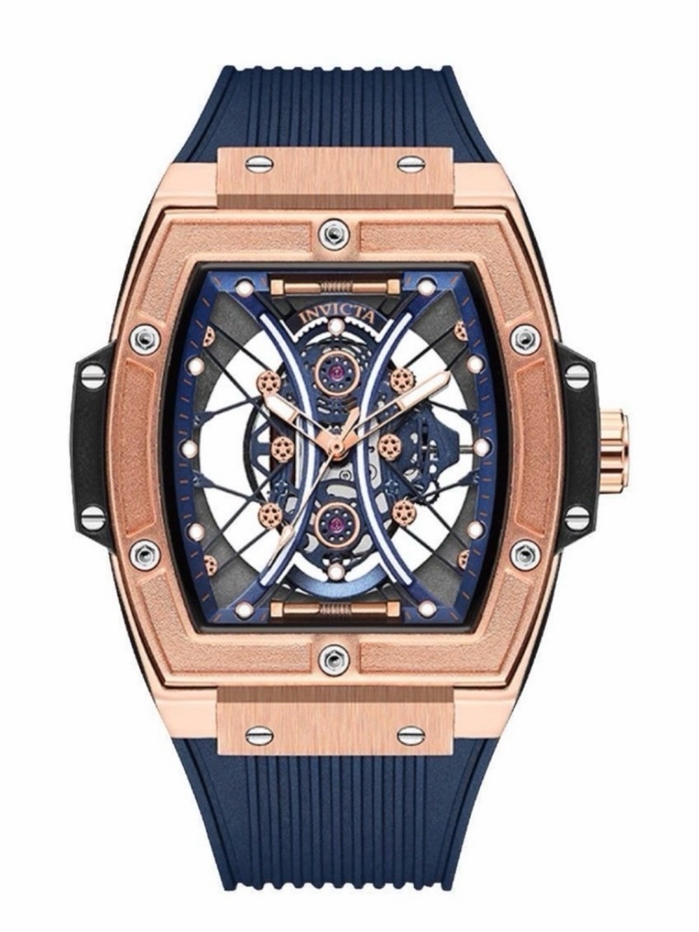 Invicta S1 Rally I by Invicta Men's Watch w/ Skeleton Dial - 50mm, Blue (69846)
